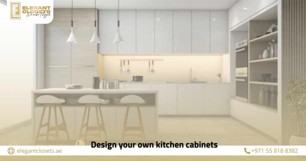 Design your own kitchen cabinets