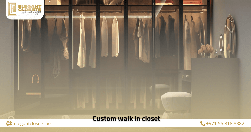 custom walk in closet