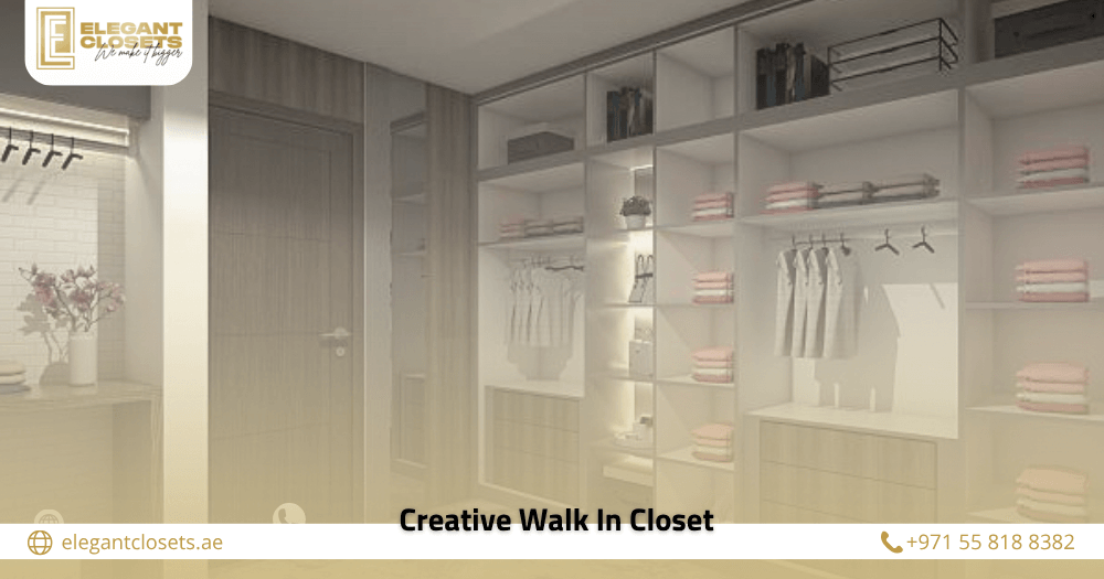 Creative Walk-In Closet