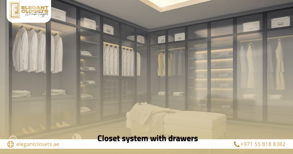 Closet System with Drawers Designed for Smart Storage 2026