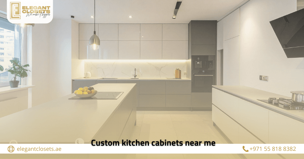 Custom Kitchen Cabinets Near Me for Modern Kitchen Designs